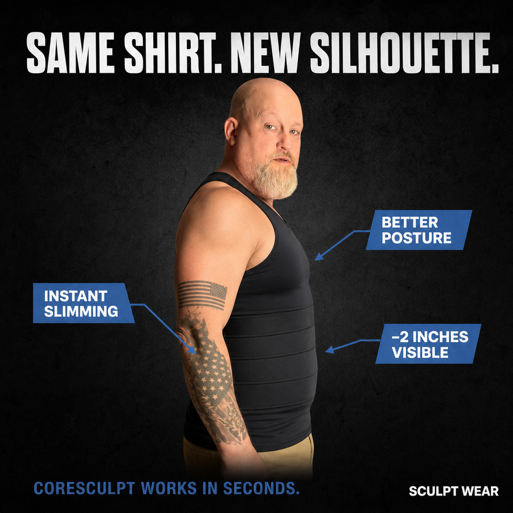 3. Sculpts you. Doesn't squeeze you.